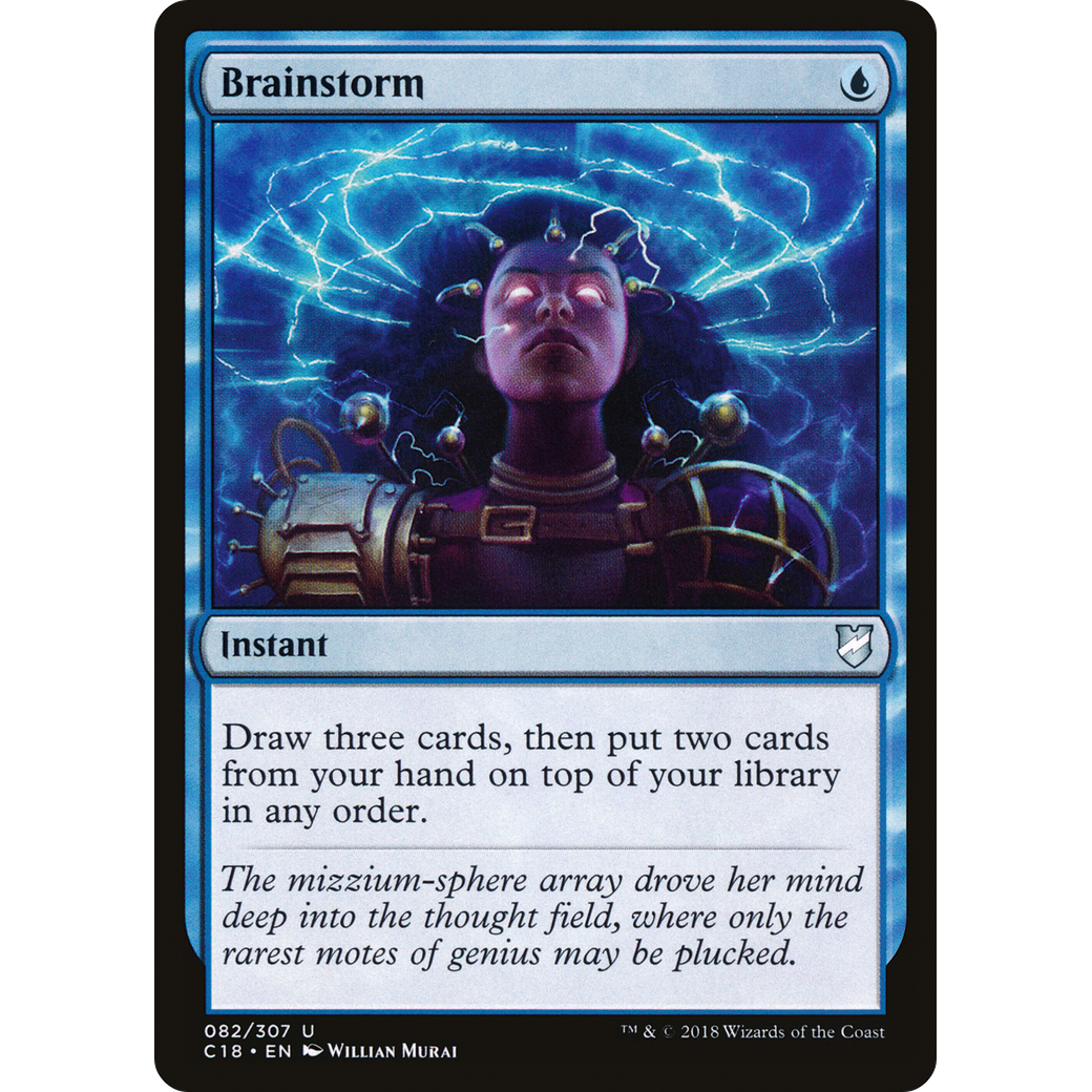 Brainstorm (C18-082) - Commander 2018