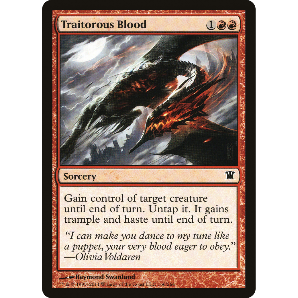 Traitorous Blood (ISD-166) - Innistrad Foil