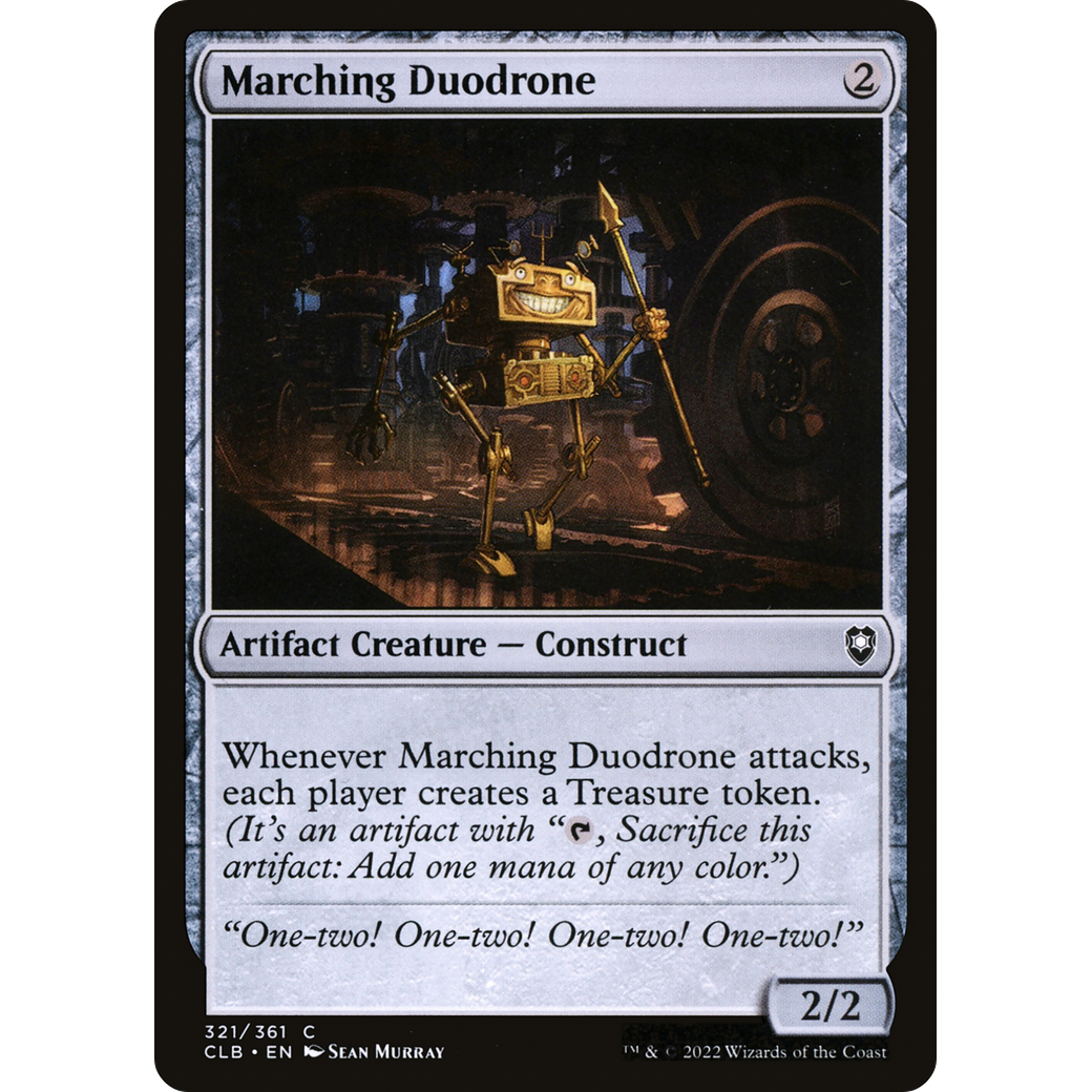 Marching Duodrone (CLB-321) - Commander Legends: Battle for Baldur's Gate Foil