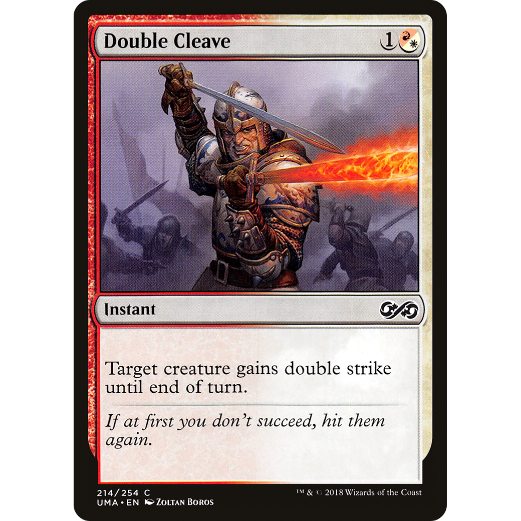 Double Cleave (UMA-214) - Ultimate Masters Foil