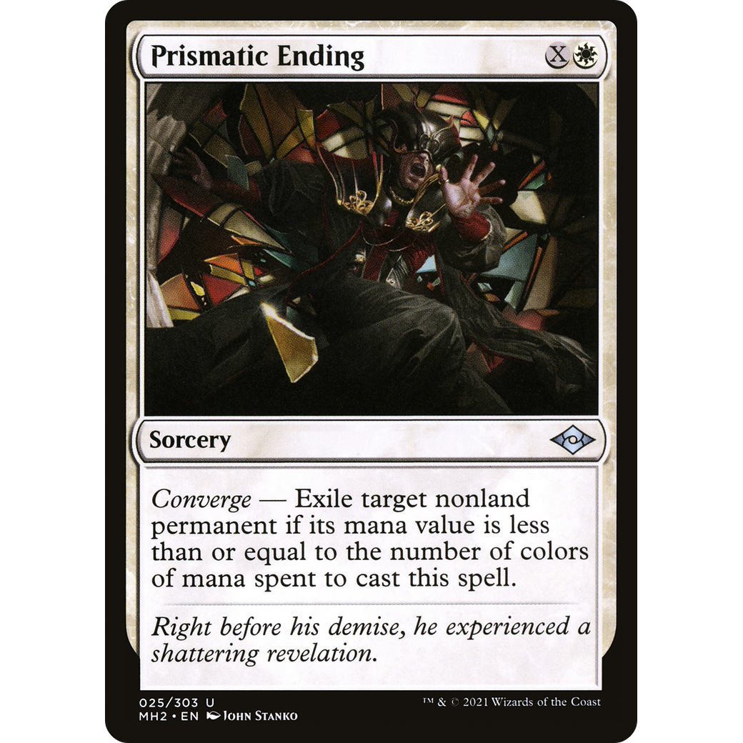 Prismatic Ending (MH2-025) - Modern Horizons 2 Foil