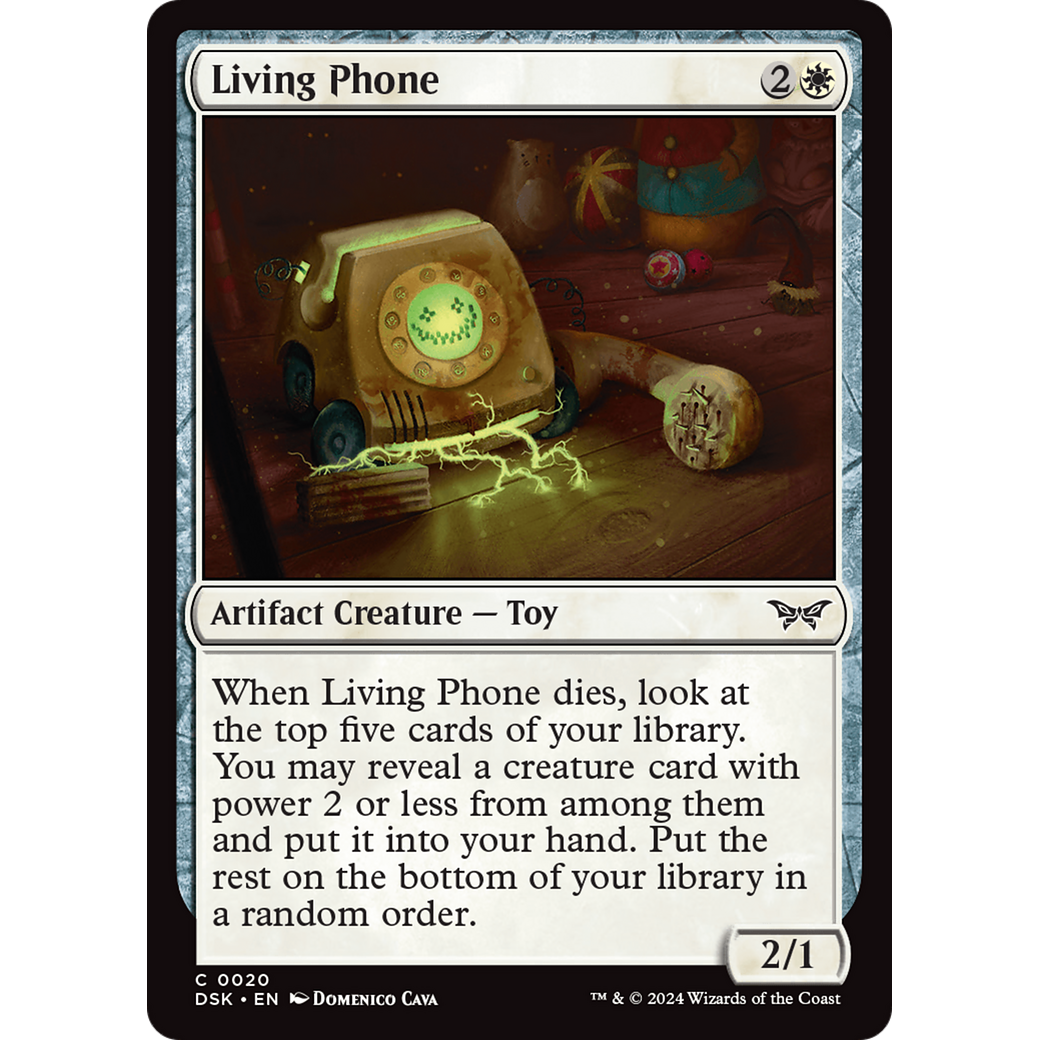 Living Phone (DSK-020) - Duskmourn: House of Horror Foil