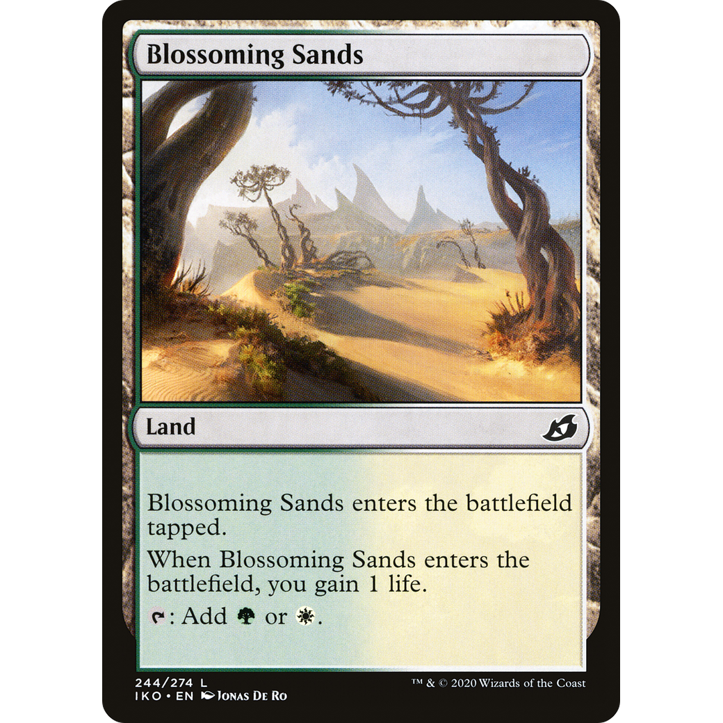 Blossoming Sands (IKO-244) - Ikoria: Lair of Behemoths