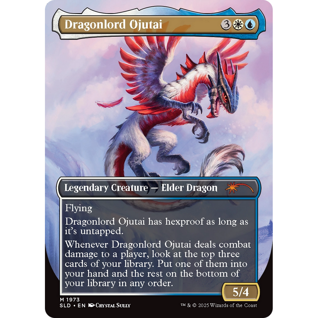 Dragonlord Ojutai (SLD-1973) - Secret Lair Drop (Borderless)