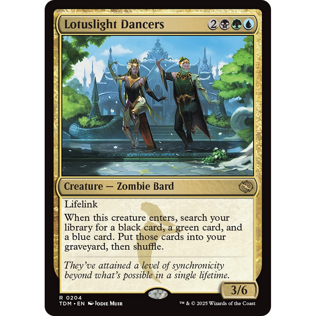 Lotuslight Dancers (TDM-204) - Tarkir: Dragonstorm Foil