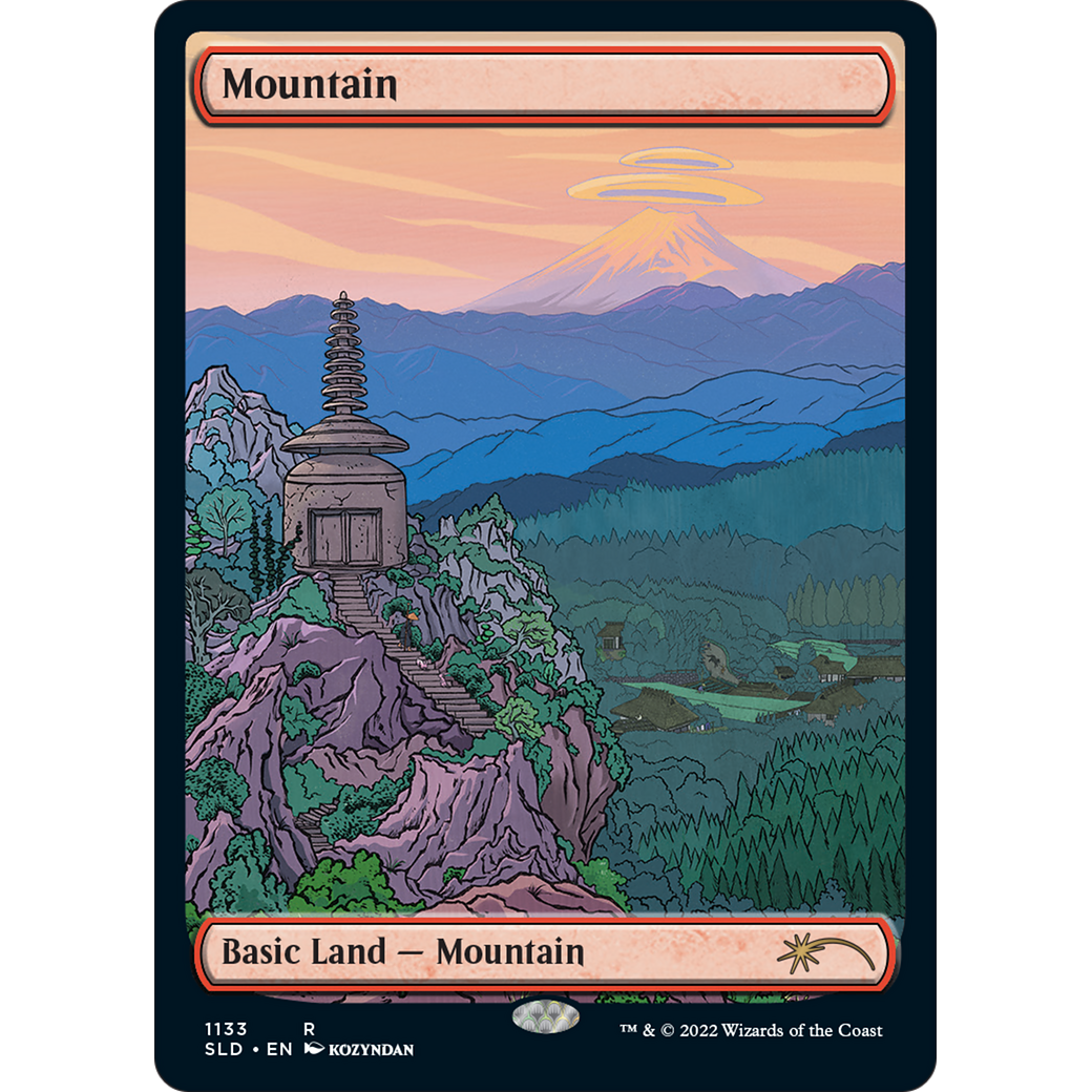 Mountain (1133) (SLD-1133) - Secret Lair Drop Foil