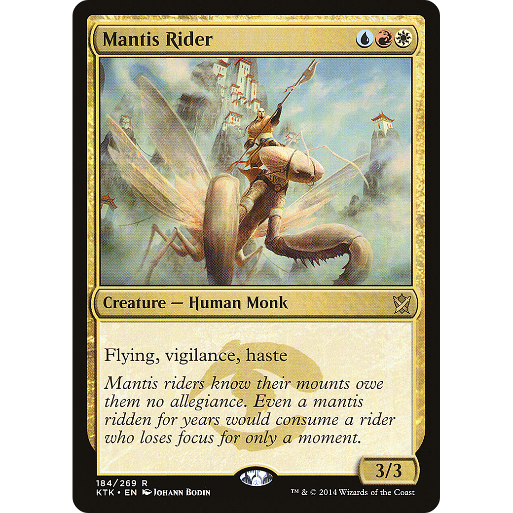 Mantis Rider (KTK-184) - Khans of Tarkir