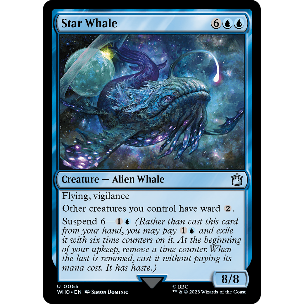Star Whale (WHO-055) - Doctor Who Foil
