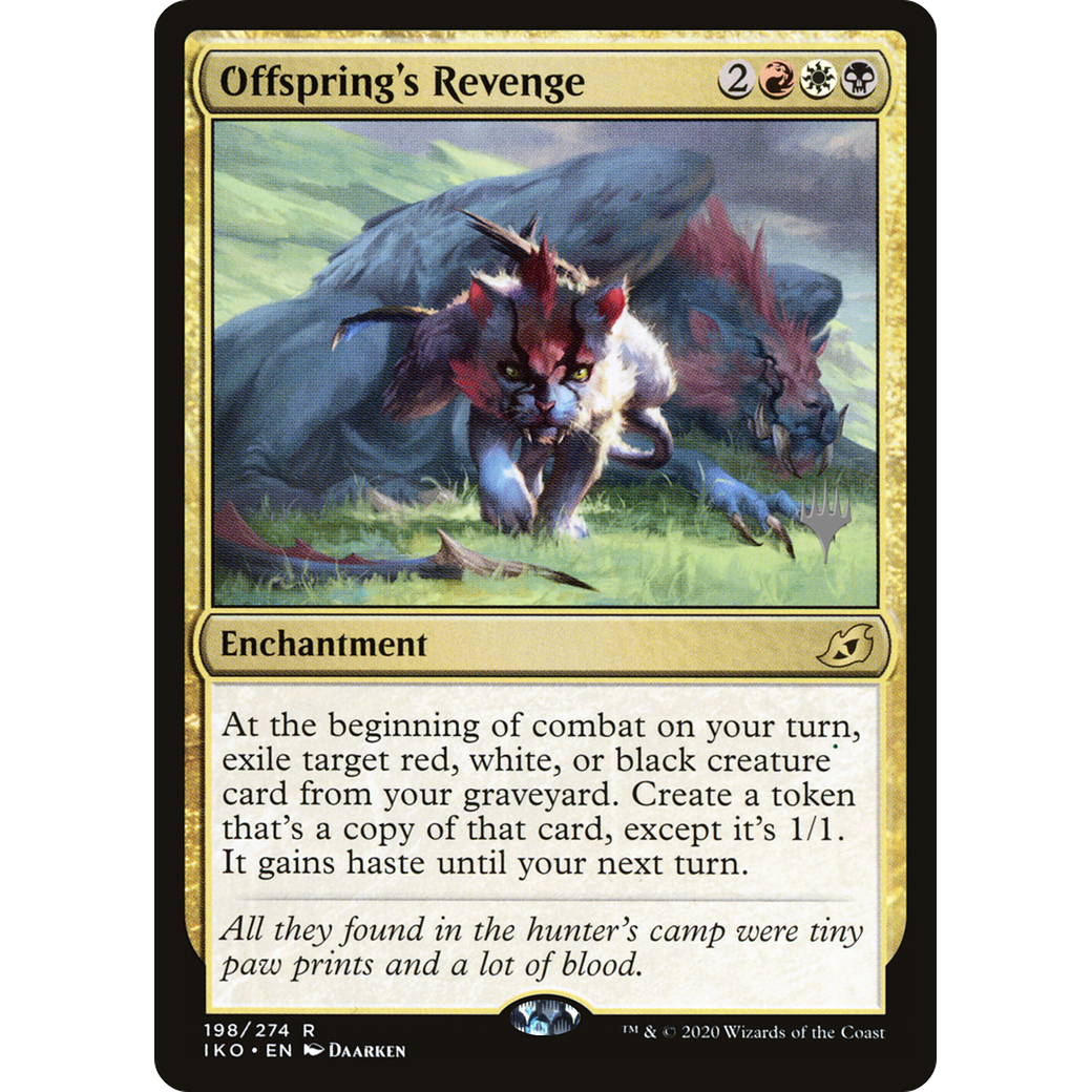 Offspring's Revenge (PPIKO-198) - Ikoria: Lair of Behemoths Promos