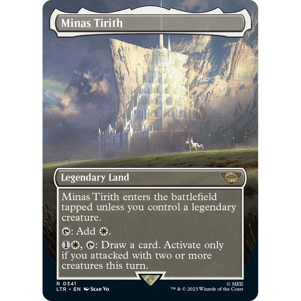 Minas Tirith (LTR-341) - The Lord of the Rings: Tales of Middle-earth (Borderless) Foil