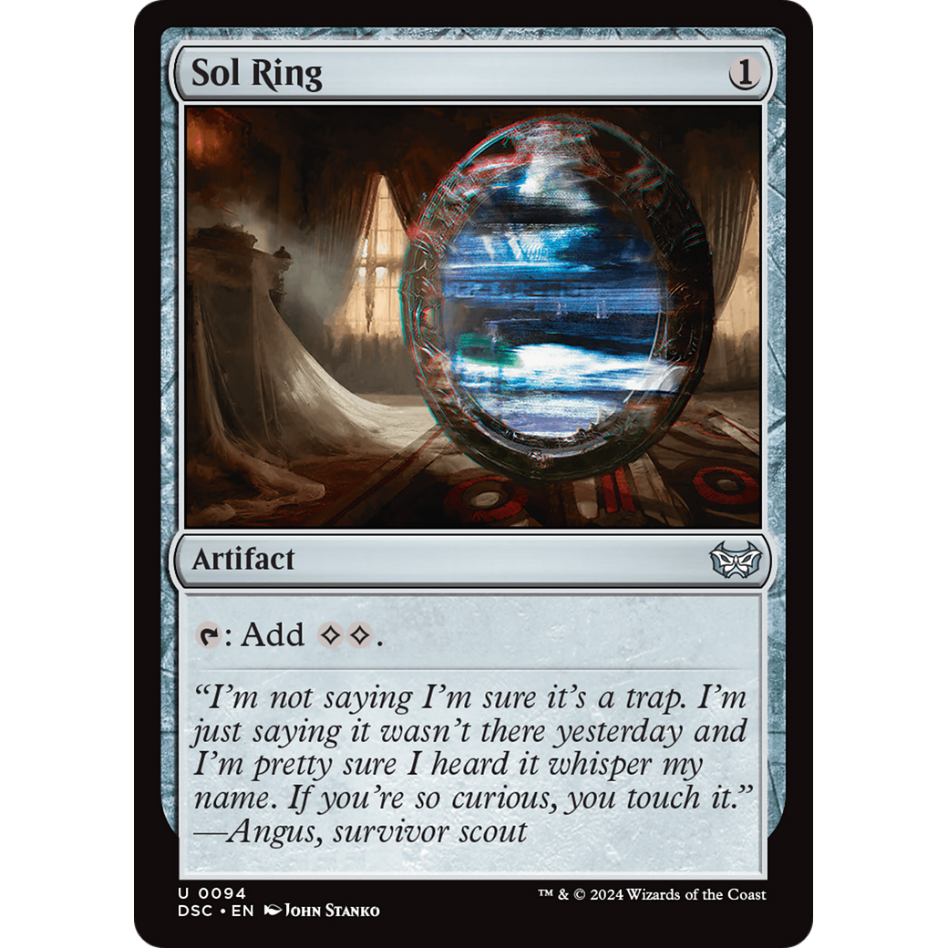 Sol Ring (DSC-094) - Duskmourn: House of Horror Commander