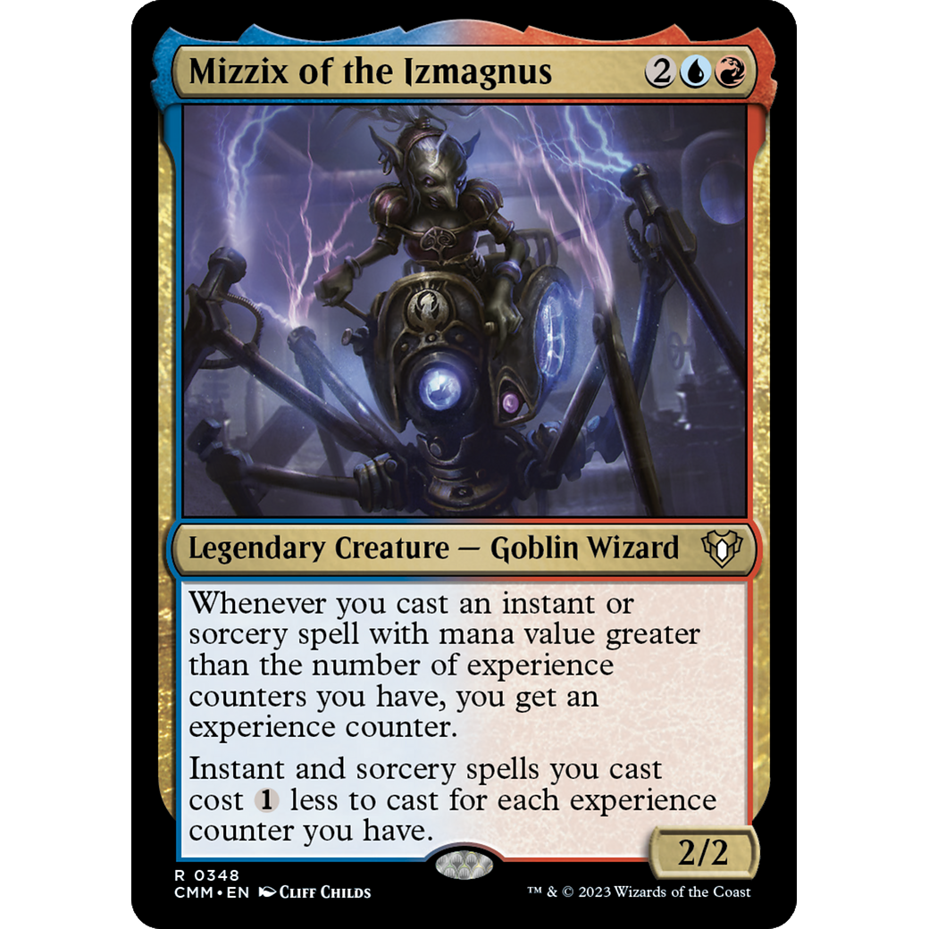 Mizzix of the Izmagnus (CMM-348) - Commander Masters Foil