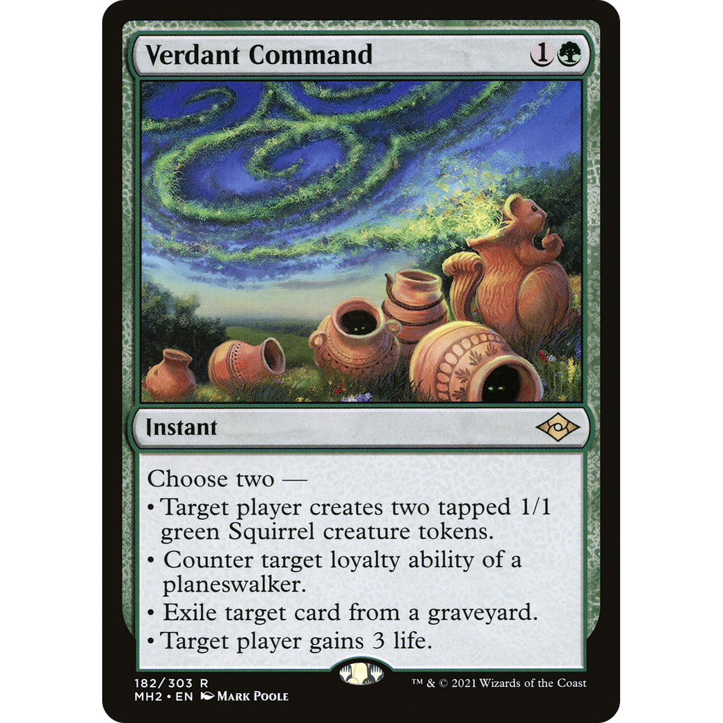 Verdant Command (MH2-182) - Modern Horizons 2