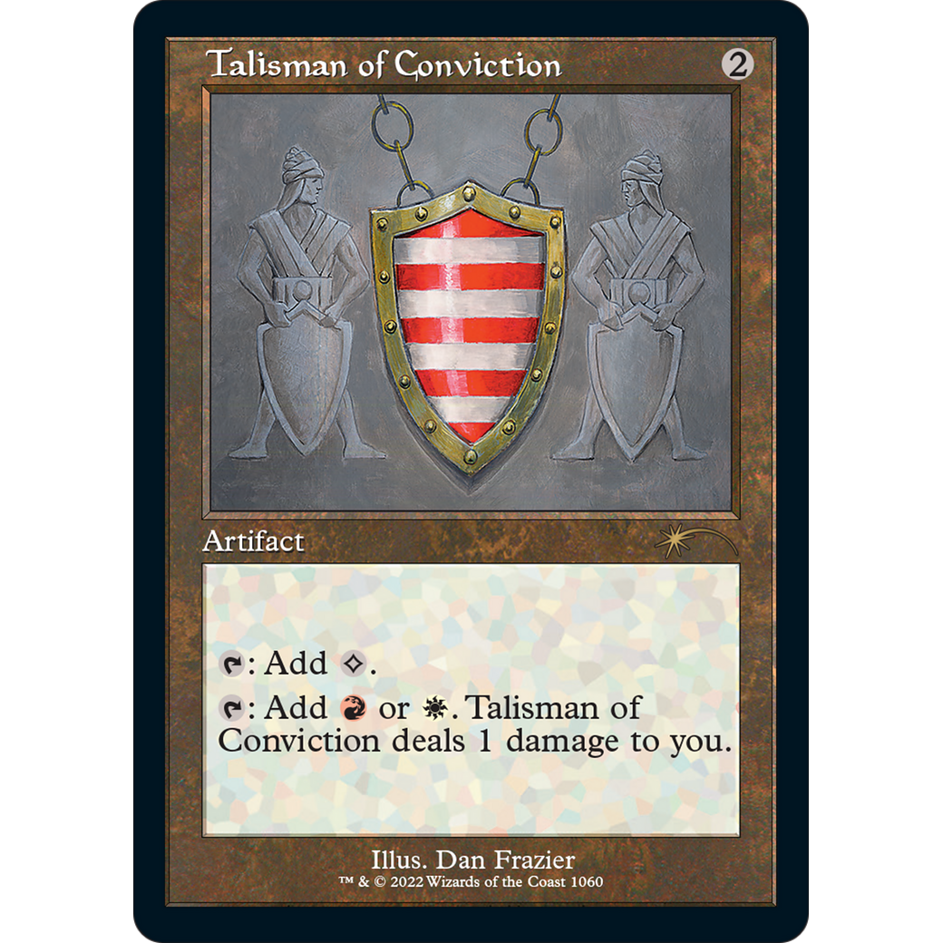 Talisman of Conviction (Retro Frame) (SLD-1060) - Secret Lair Drop