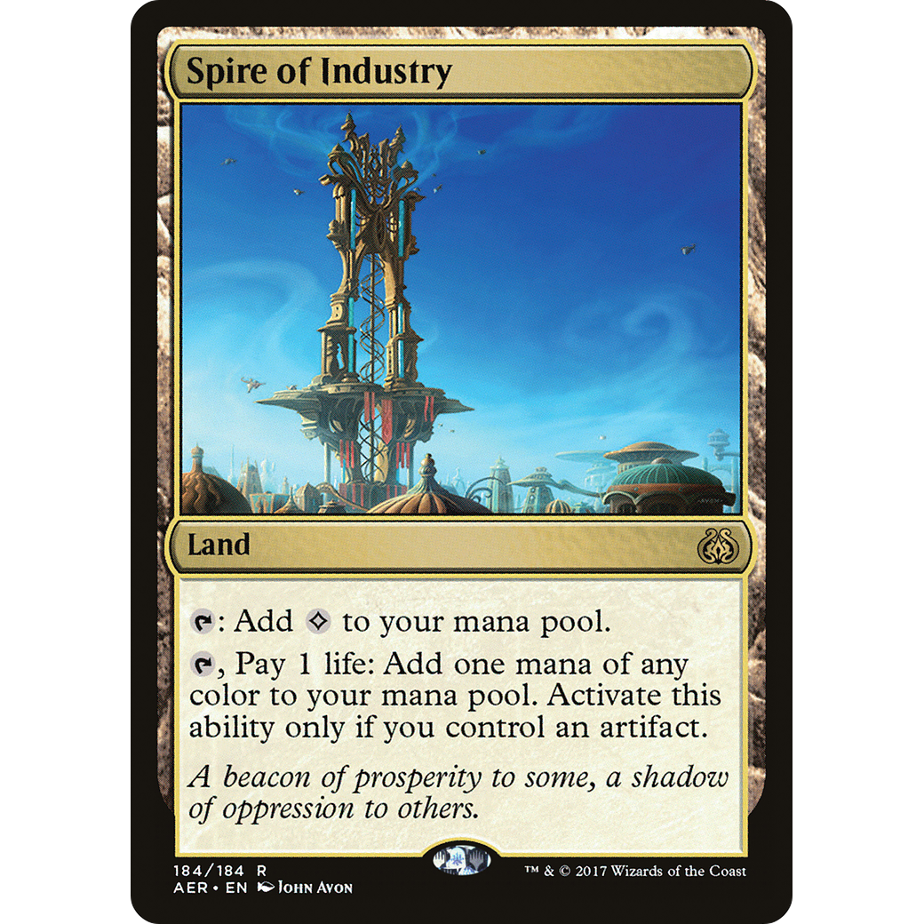 Spire of Industry (AER-184) - Aether Revolt Foil