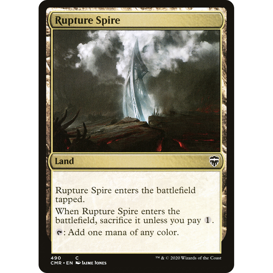 Rupture Spire (490) (CMR-490) - Commander Legends