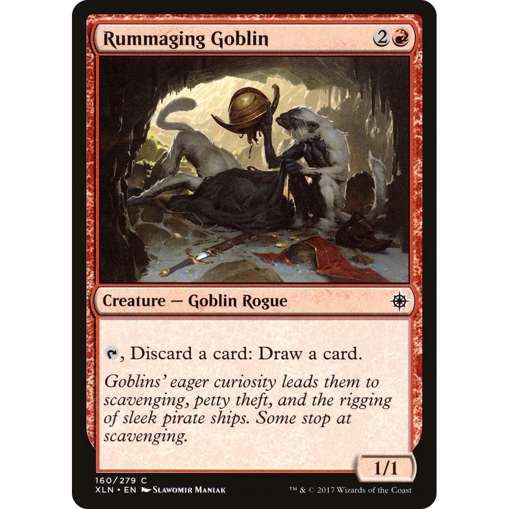 Rummaging Goblin (XLN-160) - Ixalan Foil