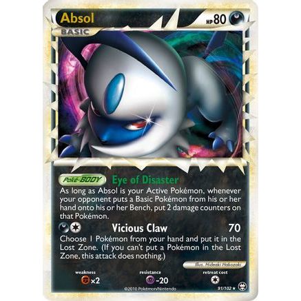 Absol (Prime) 91/102 - Triumphant Holofoil