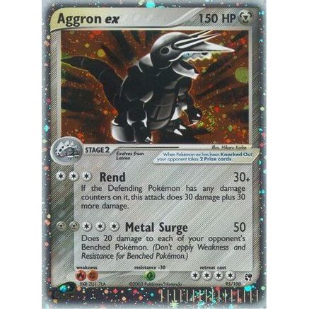 Aggron ex 95/100 - Sandstorm Holofoil