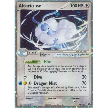 Altaria ex 90/106 - Emerald Holofoil
