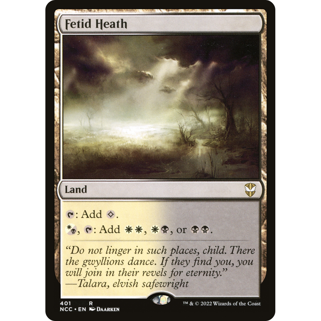 Fetid Heath (NCC-401) - New Capenna Commander