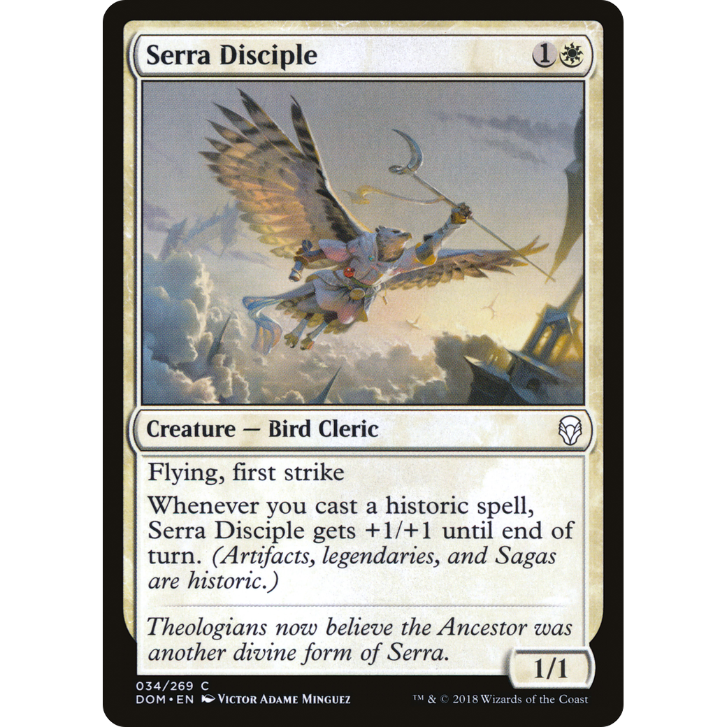 Serra Disciple (DOM-034) - Dominaria