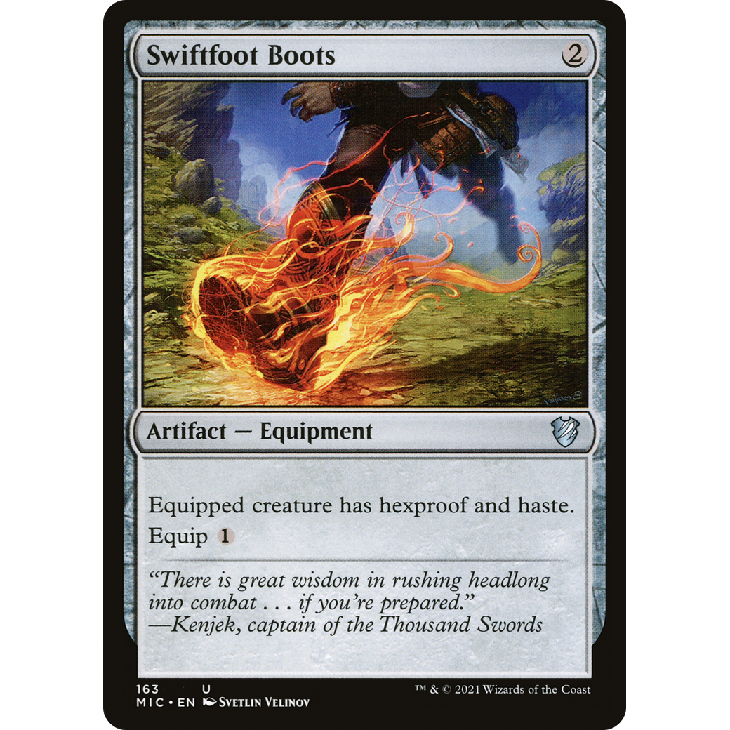 Swiftfoot Boots (MIC-163) - Midnight Hunt Commander