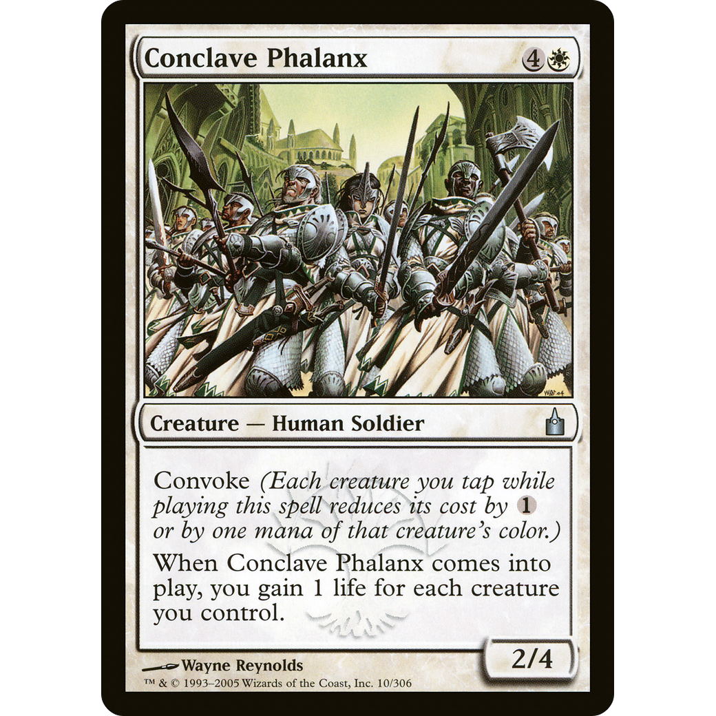 Conclave Phalanx (RAV-010) - Ravnica: City of Guilds Foil