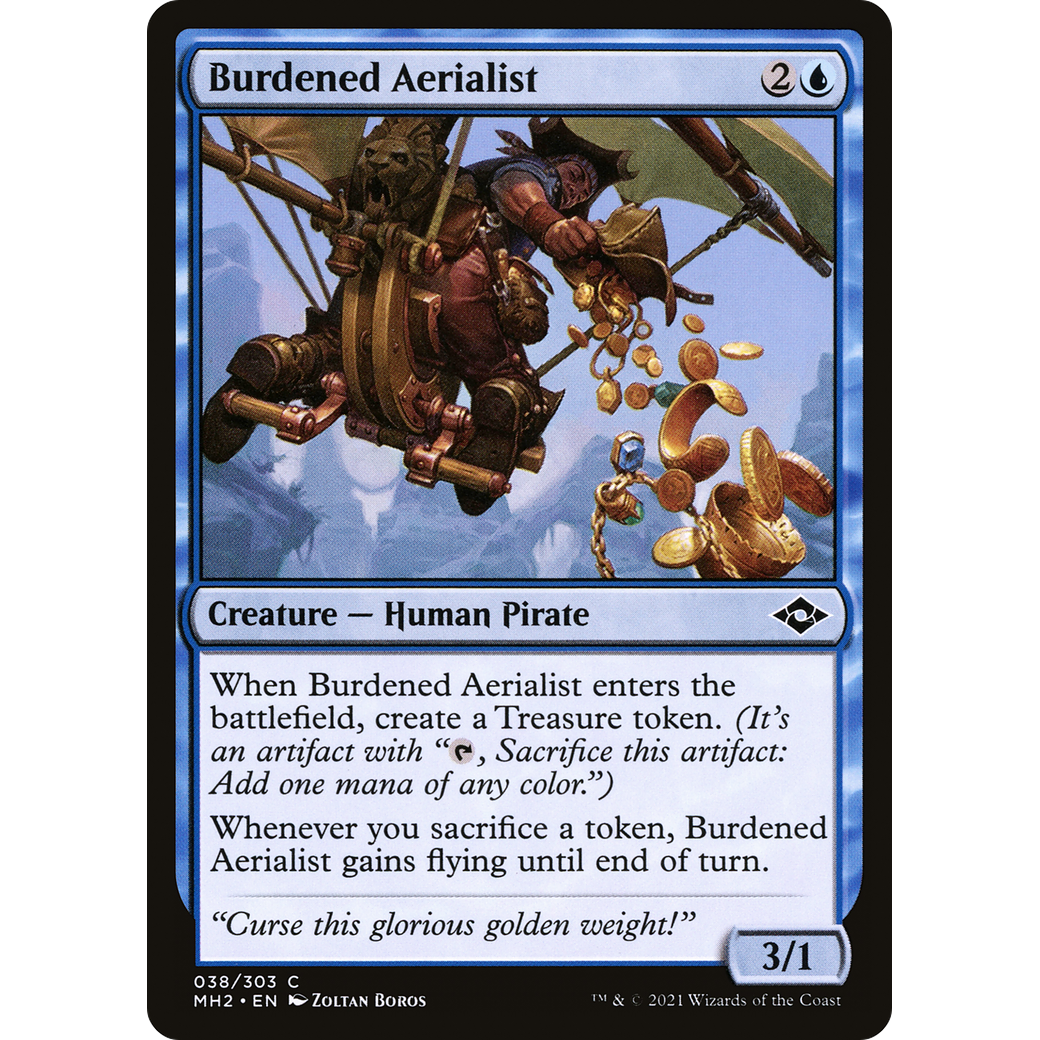 Burdened Aerialist (MH2-038) - Modern Horizons 2