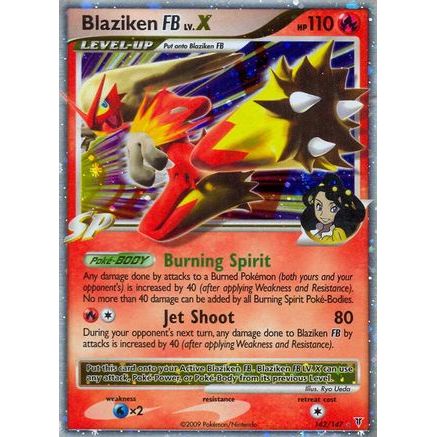 Blaziken FB Lv.X 142/147 - Supreme Victors Holofoil