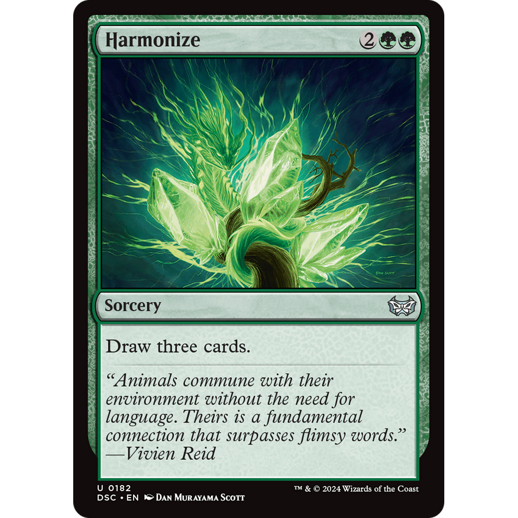 Harmonize (DSC-182) - Duskmourn: House of Horror Commander