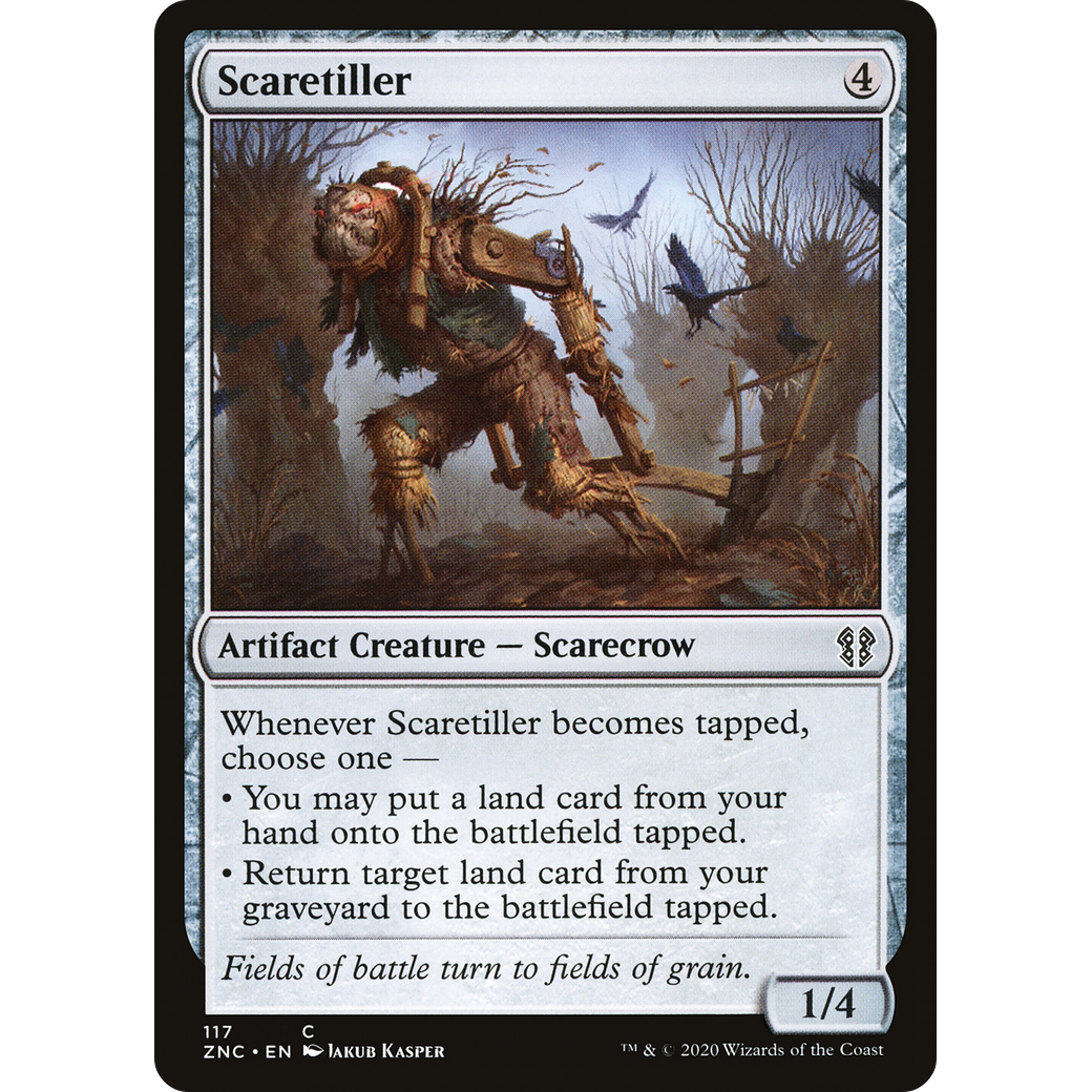 Scaretiller (ZNC-117) - Zendikar Rising Commander