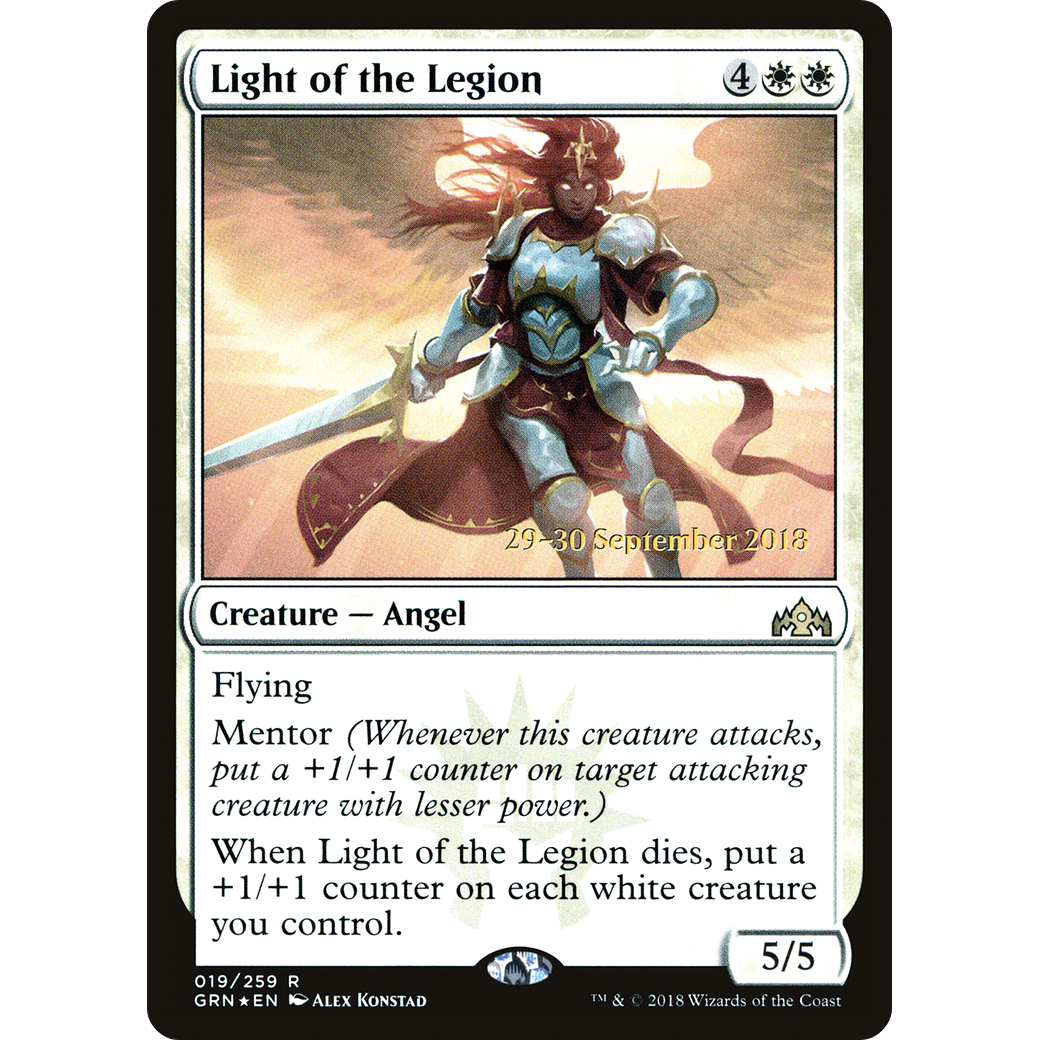 Light of the Legion (PRE-019) - Guilds of Ravnica Promos Foil
