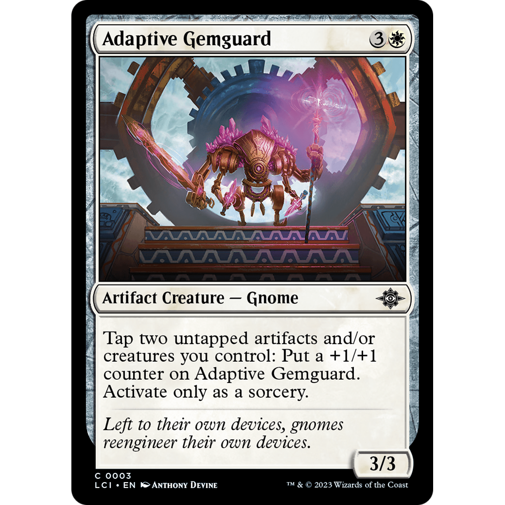 Adaptive Gemguard (LCI-003) - The Lost Caverns of Ixalan Foil