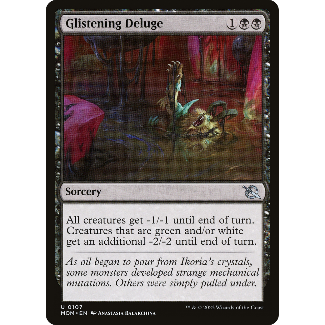 Glistening Deluge (MOM-107) - March of the Machine Foil