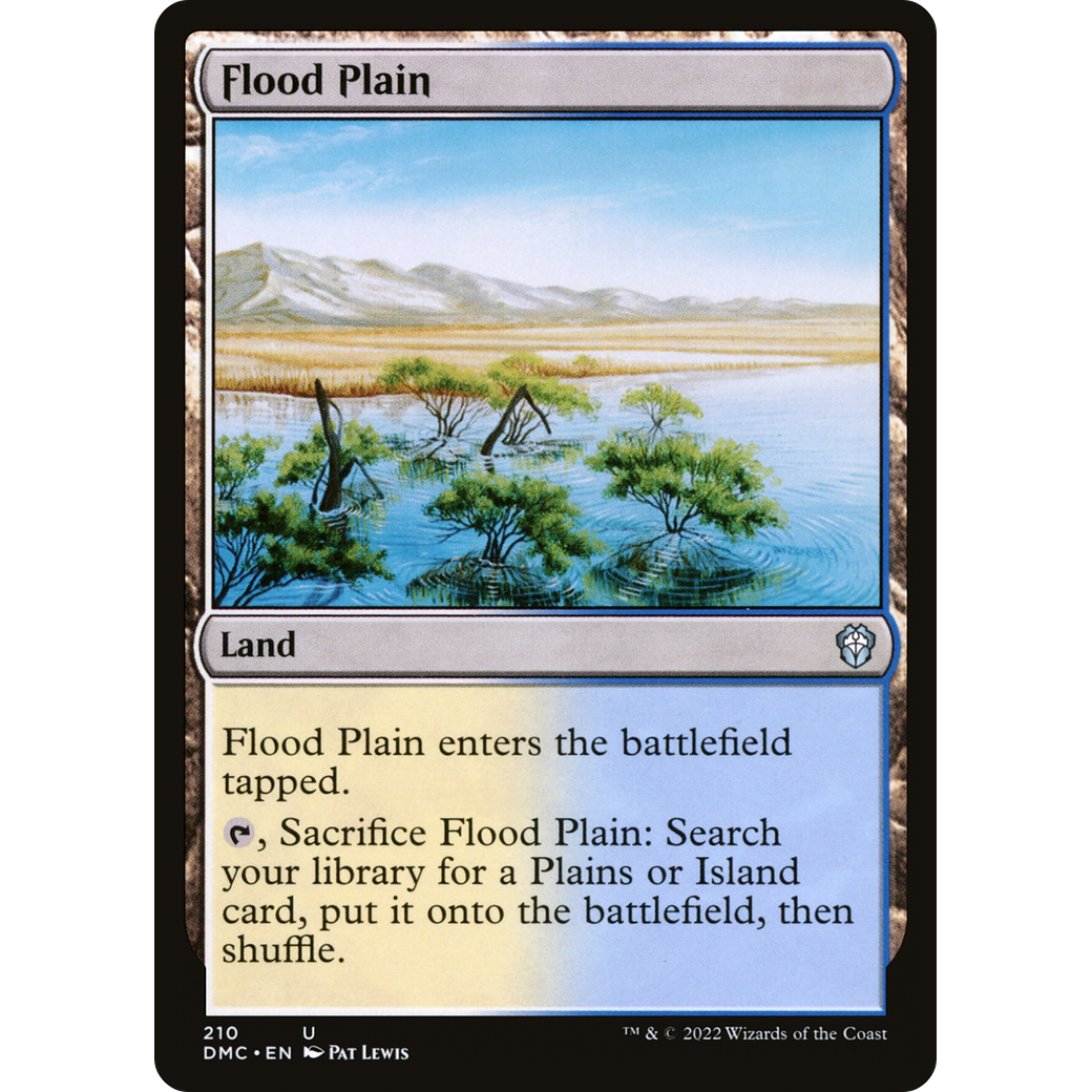 Flood Plain (DMC-210) - Dominaria United Commander