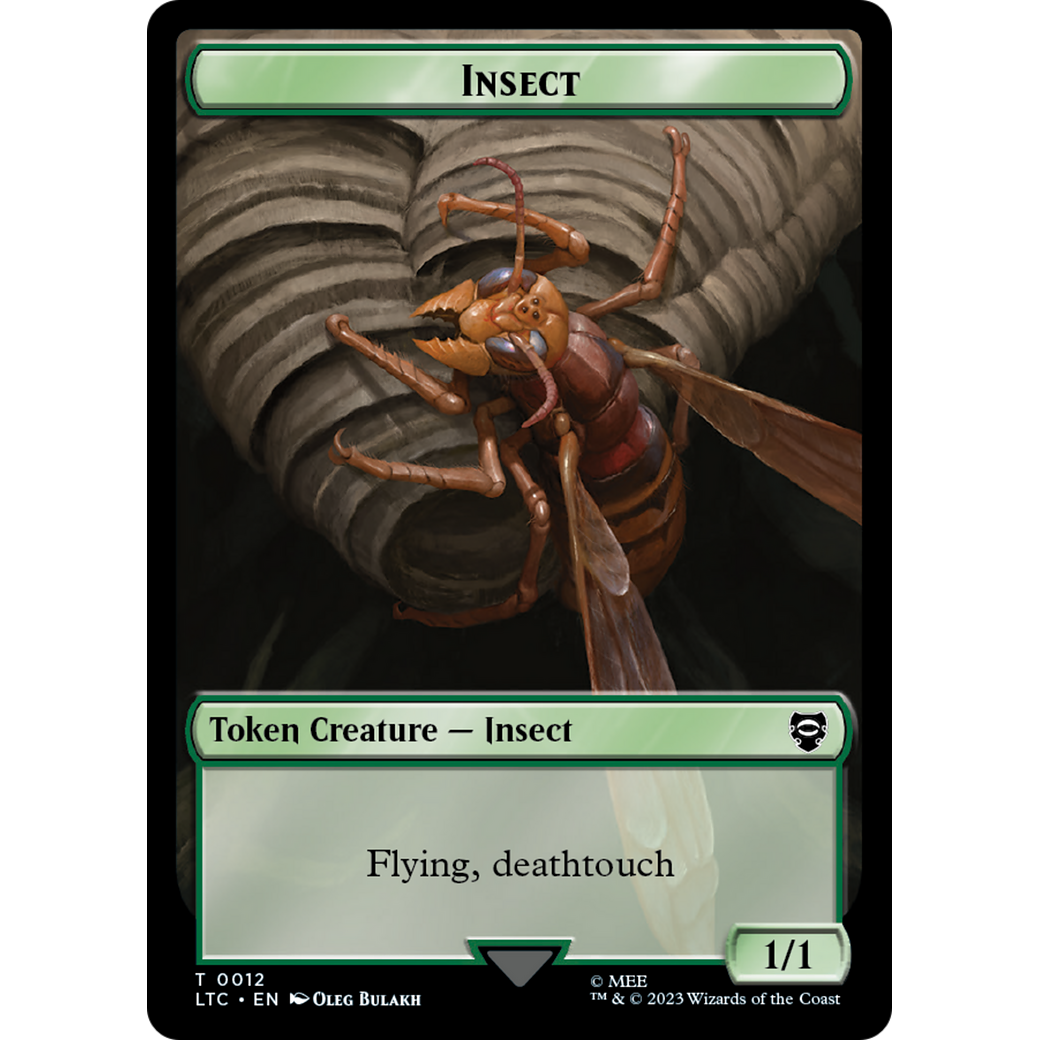Insect (TLTC-012) - Tales of Middle-earth Commander Tokens