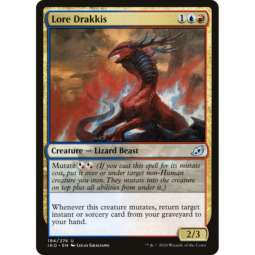 Lore Drakkis (IKO-194) - Ikoria: Lair of Behemoths Foil