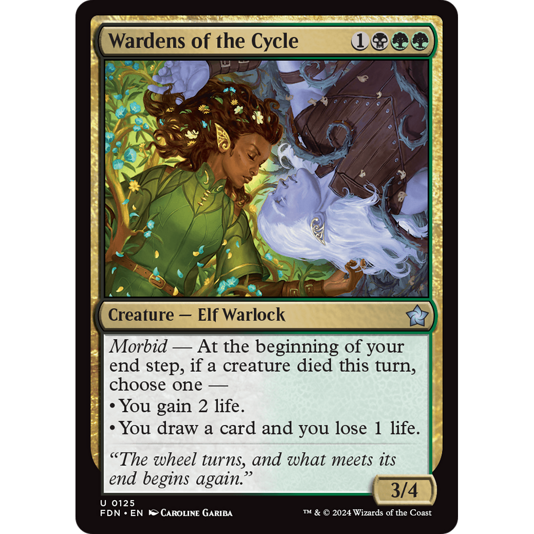 Wardens of the Cycle (FDN-125) - Foundations Foil