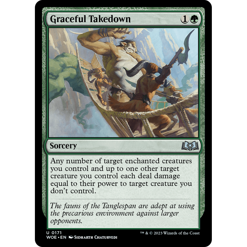 Graceful Takedown (WOE-171) - Wilds of Eldraine