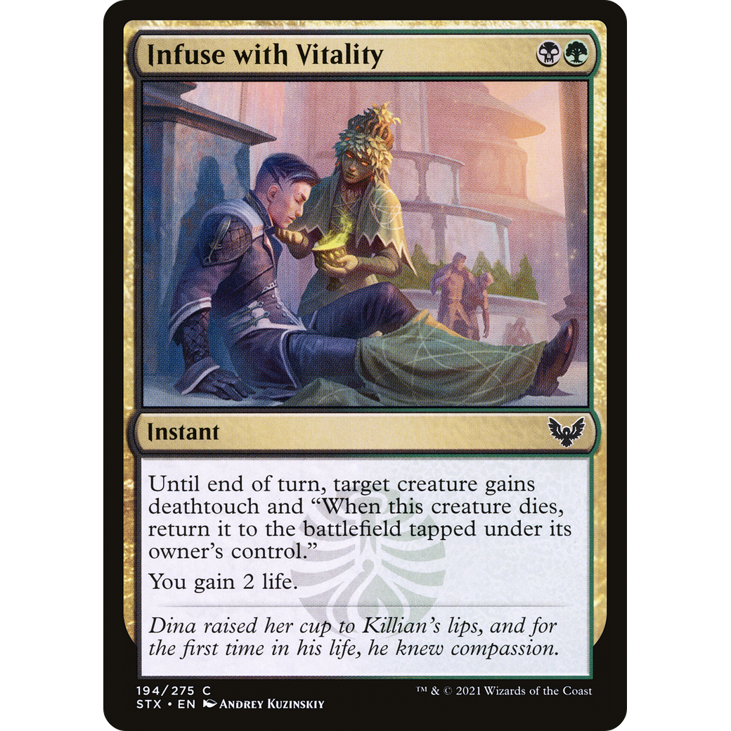Infuse with Vitality (STX-194) - Strixhaven: School of Mages Foil