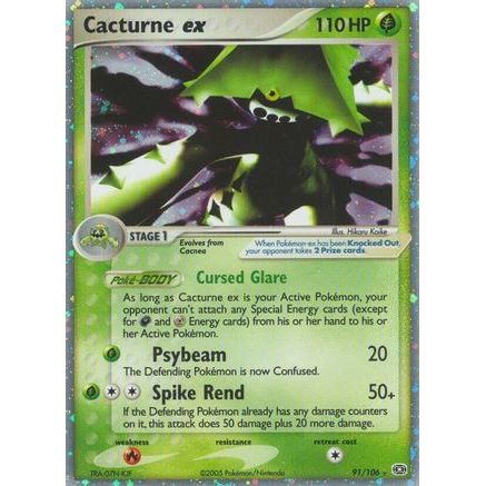 Cacturne ex 91/106 - Emerald