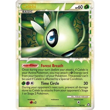 Celebi (Prime) 92/102 - Triumphant Holofoil