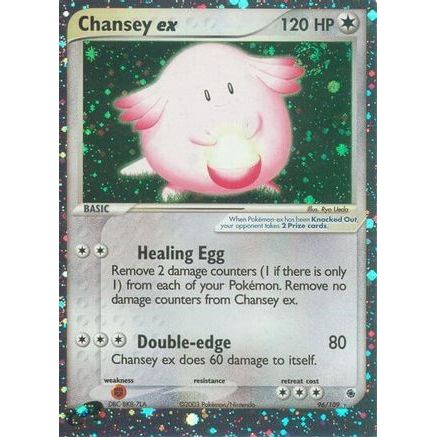Chansey ex 96/109 - Ruby and Sapphire Holofoil