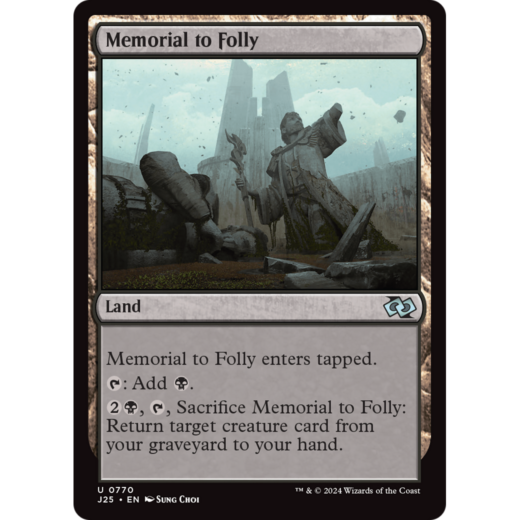 Memorial to Folly (J25-770) - Foundations Jumpstart