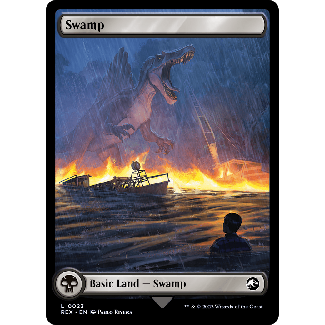 Swamp (REX-023) - Jurassic World Collection Foil