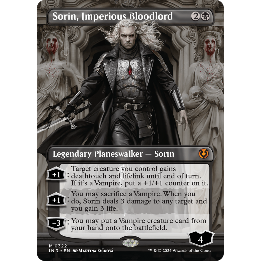 Sorin, Imperious Bloodlord (INR-322) - Innistrad Remastered (Borderless)