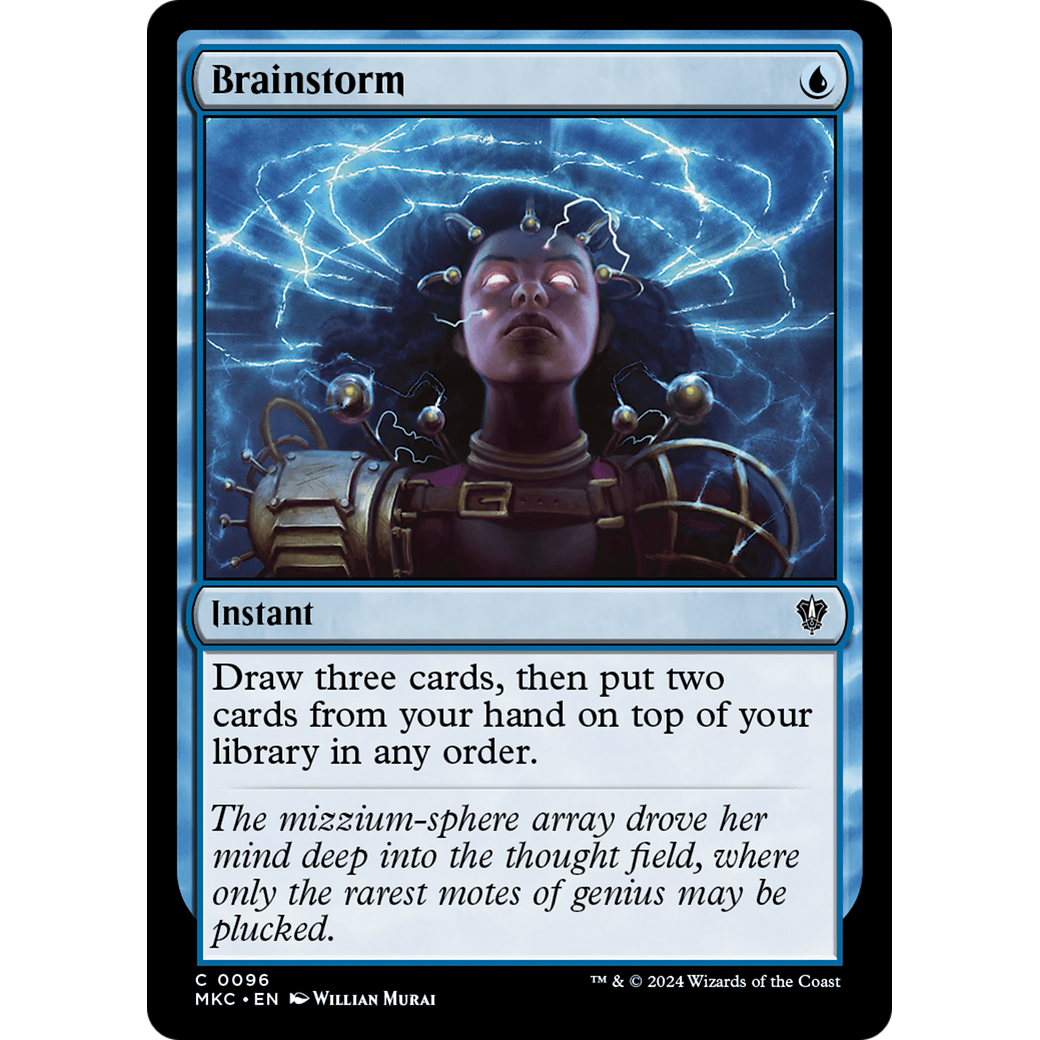 Brainstorm (MKC-096) - Murders at Karlov Manor Commander