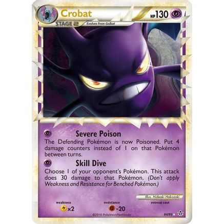 Crobat (Prime) 84/95 - Unleashed Holofoil