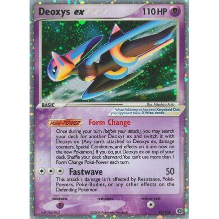 Deoxys ex (Speed Forme) 93/106 - Emerald Holofoil